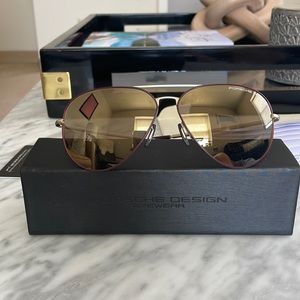 Porsche design aviator sunglasses